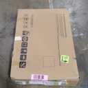 Nexaio XL Rolling Bar Grill Cart Outdoor Patio Furniture, Outdoor Grill Table with Stainless Steel Top for Kitchen Prep and Outdoor Storage Cabinet for Grilling Accessories, Black