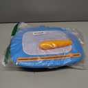 Kikidex Magnetic Drawing Board, Toddler Girl Toys for 1-2 Year Old, Doodle Board Pad Learning and Educational Toys for 1 2 3 Year Old Baby Kids Birthday Gift(Light Blue)