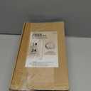 Tall White Taper Candles, 10 inch (H) Dripless, Unscented Dinner Candle, Smokeless Taper Candles, Paraffin Wax with Cotton Wicks, 8 Hours Burn Time