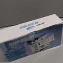 Outdoor Outlet Box with 9.8Ft Extension Cord, NEMA 5-15R, STW 14 AWG,IP66 Waterproof Power Outlet Extender with On/Off Switch & LED Indicator for Garden Yards& Outdoor Activity