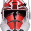Deluxe Collectible Clone Trooper Helmet, Premium Resin Stormtrooper Mask for Cosplay & Halloween, Adult Costume Prop