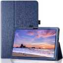 Case for Onn. 11" Tablet Pro (2023 Model:100110027) - Folio PU Leather Stand Cover with Pencil Holder, Blue
