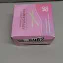 60 Pack Disposable Vaginal Suppository Applicator for Women, Vaginal Applicator fits Size 0/00 Cap-Sules and Most Pills, Tablet Suppositories, Individually Wrapped