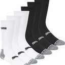 PUMA Men's 6 Pack Crew Socks (White)