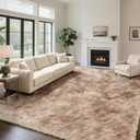 yongyangjuxin Fluffy Rug Shag Area Rug, Mottling Beige 10x14 Area Rugs for Bedroom, Super Soft Shag Rugs for Living Room Bedroom Kids Room Home Decor, Upgrade Anti-Skid Rectangular Fuzzy Rug