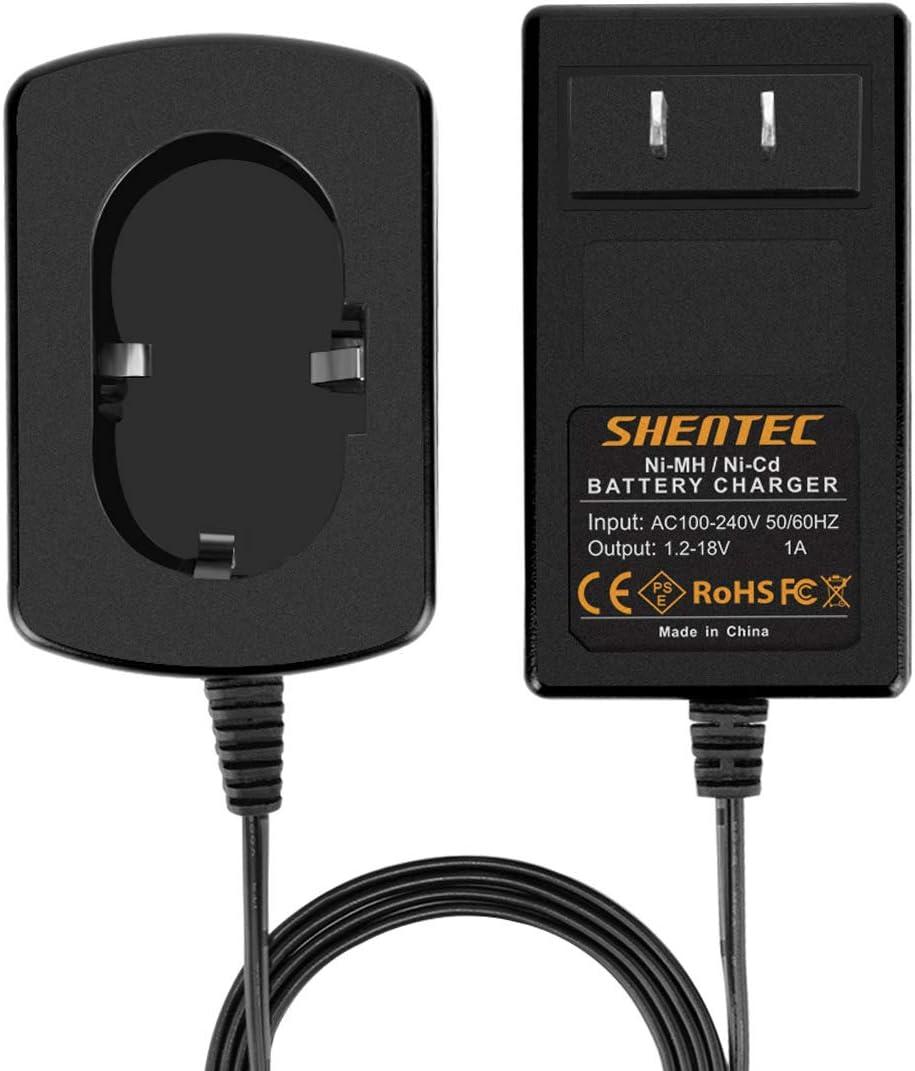 Shentec 1.2V-18V Battery Charger Compatible with Makita 7.2V 9.6V 12V 14.4V 18V Ni-MH/Ni-Cd Pod Style Batteries