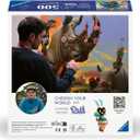 Ravensburger Afterglow 500 Piece Jigsaw Puzzle | Magical Endangered World by Dulk | Environmentally Inspired Art | Premium Quality | Eco-Friendly Materials