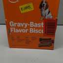 Amazon Basics Crunchy Dog Biscuits Gravy Basted Flavor Dog Treats 5 lb. Box