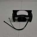 intelamp Solar Outdoor Lights, 6000mAh Motion Sensor with Dual Sensors, Waterproof Solar Flood Lights 270°Wide Angle for Outside with 3 Modes