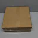 Elevated Slow Feeder Dog Bowl - Puzzle Maze Dish with Bamboo Stand - Raised Ceramic Food Bowl for Medium and Large Dogs - Grey - 8.8 inch (2.5 CUP)