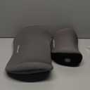 Car Lumbar Pillow and Car Neck Pillow Set - Memory Foam Ergonomic Seat Cushion, Relieve Driving Fatigue, Air Permeability Comfortable Neck and Lumbar (Black)