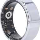 Zopsc Smart Ring for Women & Men, Fitness Tracker Ring with Remote Care, Step Counter, Calorie Tracking, Sleep Tracker (9#, Silver)