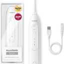 AquaSonic Icon Water Flosser for Teeth  Cordless Rechargeable Oral Irrigator  Waterproof, Portable Dental Cleaning with Jet Tip  Braces Home Travel - Pearl