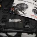 Rhinowalk Motorcycle Saddle Bag Motorbike Tail Bag Waterproof Expandable Pannier Bag Powersports Travel Luggage (Black, 26L)