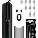 Upgraded Ear Wax Removal, Electric Ear Cleaner, Safe and Efficient Ear Cleaning, 4 Pressure Modes, 10 nozzles, Electric Earwax Cleaning Kit for Earwax Buildup