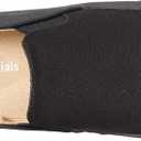 Amazon Essentials Womens Comfortable Slip on Sneaker (10, Black)