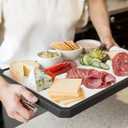 Titanium Cutting Boards for Kitchen, Large 16x11 Inch Pure Titanium and Wheat Straw PP Double Sided Chopping Board, Dishwasher Safe, Easy to Clean