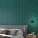 Decotalk 30"x120" Grasscloth Peel and Stick Wallpaper Green Grasscloth Wallpaper Grass Cloth Wall Paper Textured Wall Vinyl for Bedroom Faux Grass Cloth Contact Paper Self Adhesive Removable Green