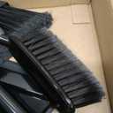 O-Cedar Strong Sweep Broom and Dustpan Set with Detail Brush | Indoor Outdoor Heavy Duty Stiff Bristle Broom | Step-On Dust Pan