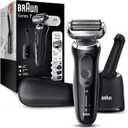 Braun Series 7 7085cc Flex Rechargeable Wet & Dry Men's Electric Shaver with Clean & Charge Station, Stubble & Beard Trimmer (Black)