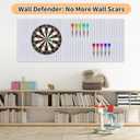 Smarpau Felt Bulletin Board 48"x36"- 12 Pack Large Cork Board Tiles with 35 Pushpins & 50 Adhesive Tabs, Cork Board Alternative for Office, Classroom, Home & Kitchen Decor-Dark Camel