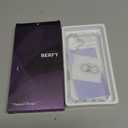 BERFY for iPhone 17 Case for Women, Clear Glitter Shockproof Protective Case, Anti-Yellowing, with Screen Protector & Camera Lens Protector 6.3", Sparkle Clear