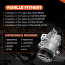 GEARLAST AC Compressor for Car, AC Compressor Kit Compatible with Ford Explorer Base/Limited 2011-2015, Sport 2013-2015, XLT 2011-2015, XLT Base 2011-2013 Replaces BB5Z19703A
