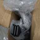 8 Pack - 8 inch Black Hidden L Shelf Bracket (1/5 Inch Thicked) Iron Floating Shelf Brackets Rustic Industrial Metal Brackets for Shelf Support