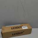 LCGP 3 Inch Inlet Turn Down Bolt On Exhaust Tip, Standard 3 Inch Inside Diameter Turndown Exhaust Tailpipe Tip, Black Powder Coated Stainless Steel, 12 Inch Length