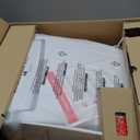 Brondell LE99 Bidet Toilet Seat, Fits Round Toilets, Electric Bidet with Remote, Warm Air Dryer, Strong Wash Mode, Stainless-Steel Nozzle, Saved User Settings & Easy Installation