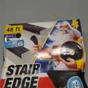 Stair Edge Protector 48 Ft - Black Rubber Edge Trim for Steps - Stair Nose Molding - Rubber Nose Trim - Fit for Indoor and Outdoor - Non Slip and Waterproof
