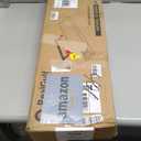 Live Edge Floating Shelf, 40 Inch Solid Elm Wood - Vintage Rustic Wood Wall Shelf with Invisible Brackets for Living Room, Kitchen, Bathroom