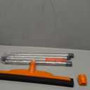 ITTAR Heavy-Duty Floor Squeegee, 62" Adjustable Handle, EVA Foam Blade, Ideal for Concrete, Garage, Patio & More