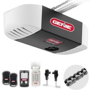 Genie Chain Drive 550 Garage Door Opener, Heavy Duty Chain Drive Opener, Model 2035-TKO