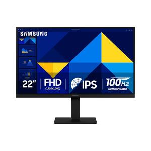Samsung 22" (S30GD) Essential Monitor with IPS Panel and Tilt Only Stand | 100Hz Refresh Rate, Ergonomic Design, Advanced Eye Care, Game Mode, LS22D304GANXZA