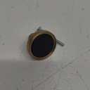 Amerock | Cabinet Knob | Matte Black/Champagne Bronze | 1-3/8 inch (35 mm) Diameter | Mergence | 1 Pack | Drawer Knob | Cabinet Hardware
