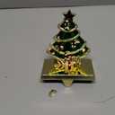 Kurt Adler Zinc Christmas Tree Stocking Holder Decor