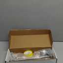 Swing Spout Brass Wok Range Faucet, 3/8" NPT Male Inlet, Commercial Grade Wall Mounted Kitchen Sink Faucet with 12" Swivel Spout