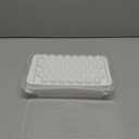 WIBIMEN Round Ice Cube Tray with Lid and Bin - Ice Trays for Freezer with Lid - Ice Cube Trays for Freezer with Container (0.8IN-2PACK White)