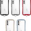 iFace Reflection Case [ Compatible with Galaxy S22 Plus ]  Cute Dual Layer [TPU + 9H Tempered Glass] Hybrid Shockproof Samsung Protective Cover [Drop Tested] [Wireless Charging Compatible] - Gray