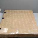 Presentime & Co. 26" Clifton in/Outdoor Farmhouse Clock with Thermometer & Hygrometer as All in One Weather Station, Farmhouse Wall Art and Timepiece for Home Decoration, Grey Oak Finish