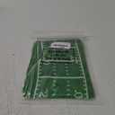 6 Pcs Football Party Table Runner 60 x 6 Inch Sports Tablecloth Runner Football Field Tablecloth Striped Table Cover for Sports Party Dining Room
