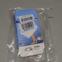 Amazon Basic Care Medical Compression Stockings, 20-30 mmHg Support, Women & Men Thigh Length Hose, Open Toe, Beige (Large)