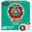 The Original Donut Shop Coffee Dark, Keurig Single Serve K-Cup Pods, Dark Roast Coffee, 48 Count (EXP 04/28/28)