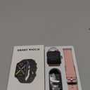 Smartwatch for Women - Call, Fitness Tracker, Heart Rate & Sleep Monitor, 1.69" Touch Screen, Waterproof - For Android & iPhone, Pink