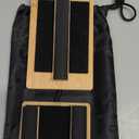Ankle Strengthener & Axis Board, Bamboo Ankle Balance Board for Physical Therapy, Blackboard Foot Trainer & Foot Strengthener, Giboard for Balance Training, Axisboard for Leg Stability