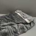 Bedsure GentleSoft Sherpa Fleece Throw Blanket for Couch - Thick and Warm Christmas Blanket for Winter, Soft Fuzzy Plush Throw Gifts for Women and Men, Grey, 50x60 Inches