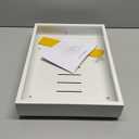 Pull Out Cabinet Organizer with Nano Adhesive, Heavy Duty Full-Extension Slide-Out Drawer for Kitchen Cabinet Organizers and Storage, No Drill Roll out Pantry Shelf, 11.8"W x 16.9"D x 3.1"H , White