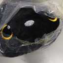 Finebee Weighted Black Cat Stuffed Animals, Cute Weighted Black Cat Plush, Soft Stuffed Weighted Plushie Pillow Gifts for Girls Boys(13.8" 1.6Lbs) (Medium)