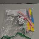 32 PCS Plastic Chip Clips for Food Packages, Curved Design Sealing Bag Clips for Food, Kitchen and Home, 2 Sizes(4.3inch x 20, 3.1inch x 12)